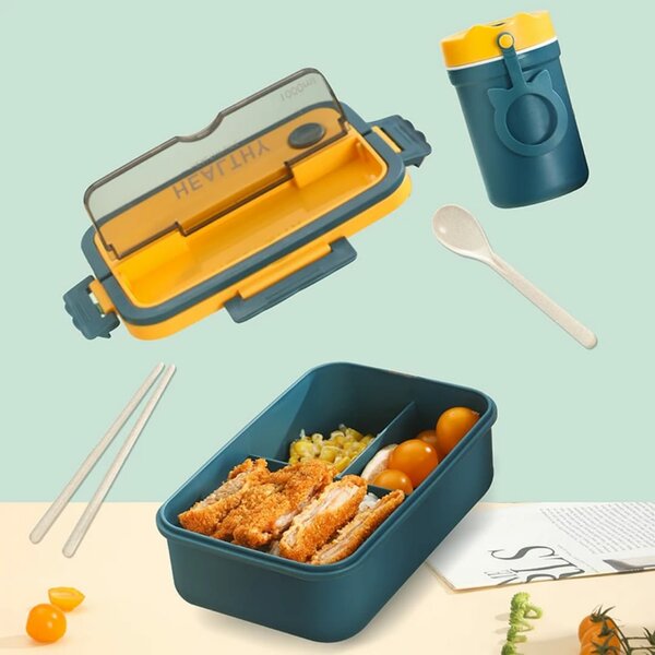 Boîte à lunch compartimentée 1500ml