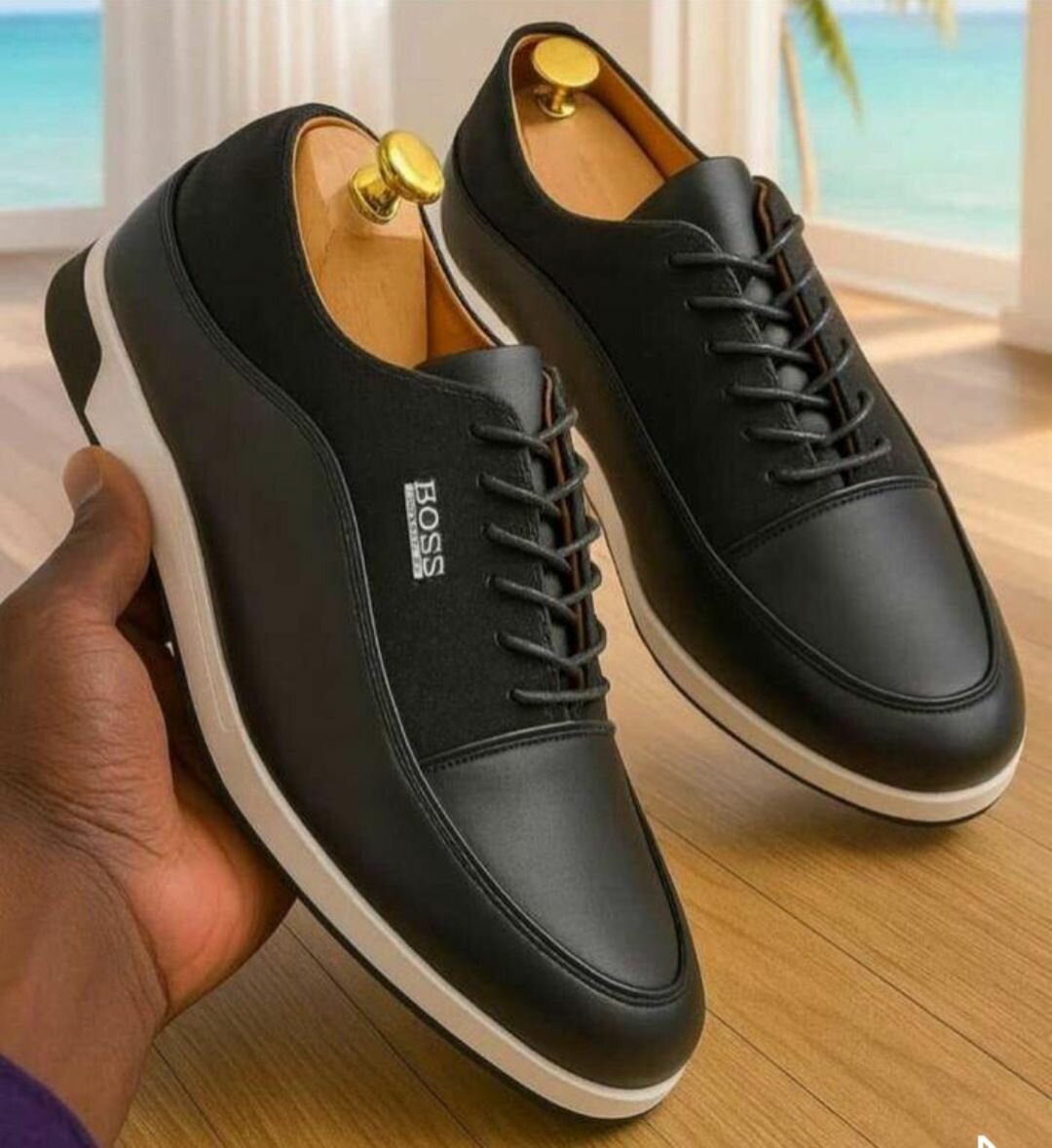 Chaussures élégantes en cuir homme