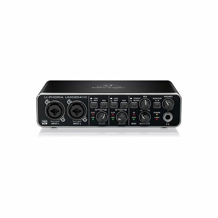 Interface audio Behringer UMC204HD