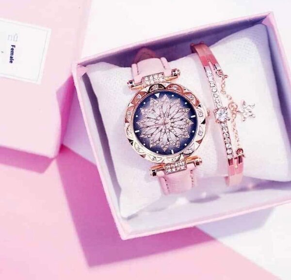 Ensemble Montre et Bracelet Étoile