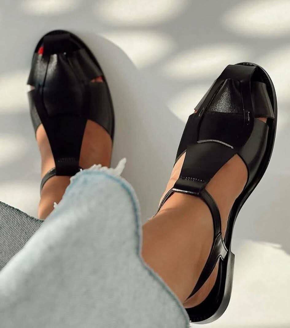 Sandales en cuir élégantes