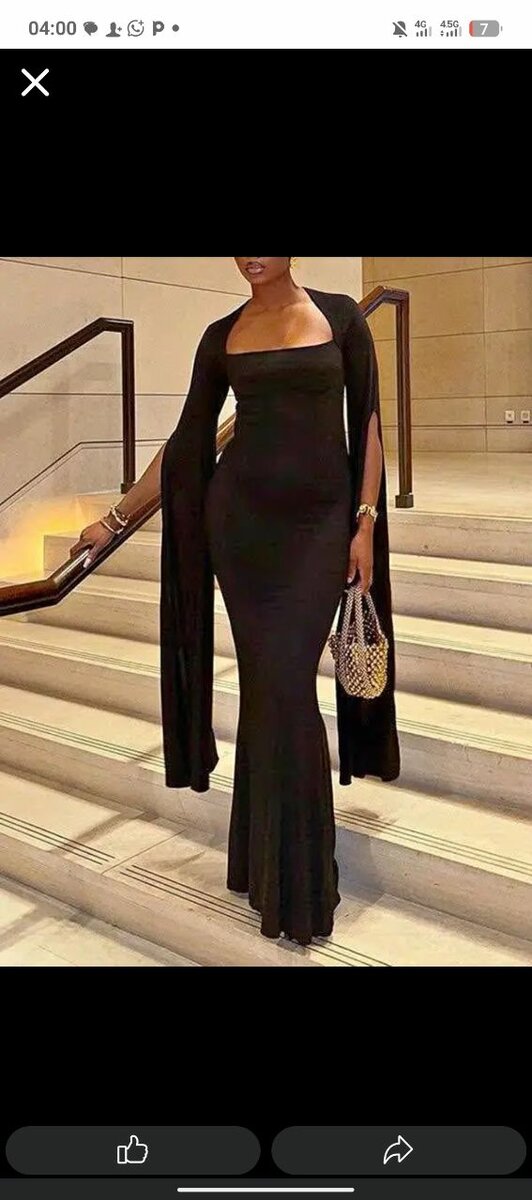 Robe élégante soirée femme