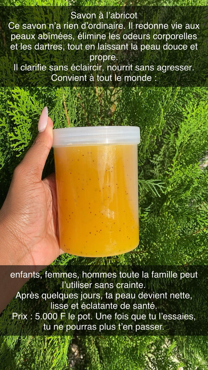 Savon Abricot & Collagène