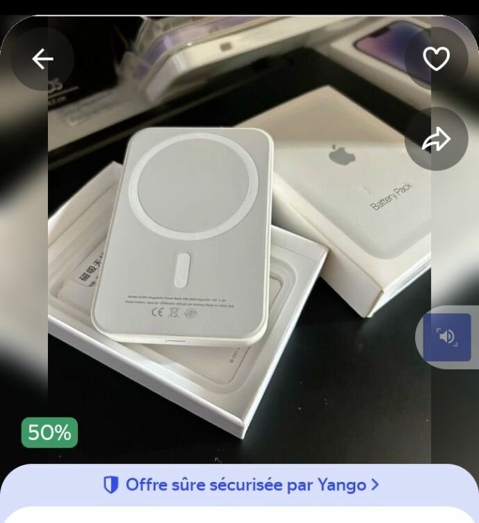 Batterie MagSafe iPhone