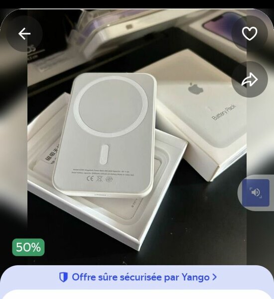 Batterie MagSafe iPhone