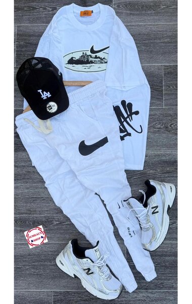 Ensemble Sport Blanc Homme