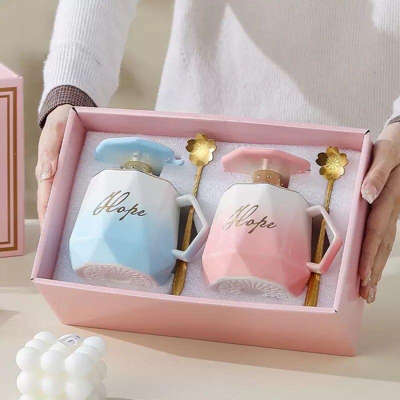 Ensemble de tasses élégantes