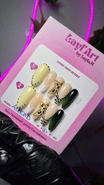 Ongles Press-Ons Design Luxe