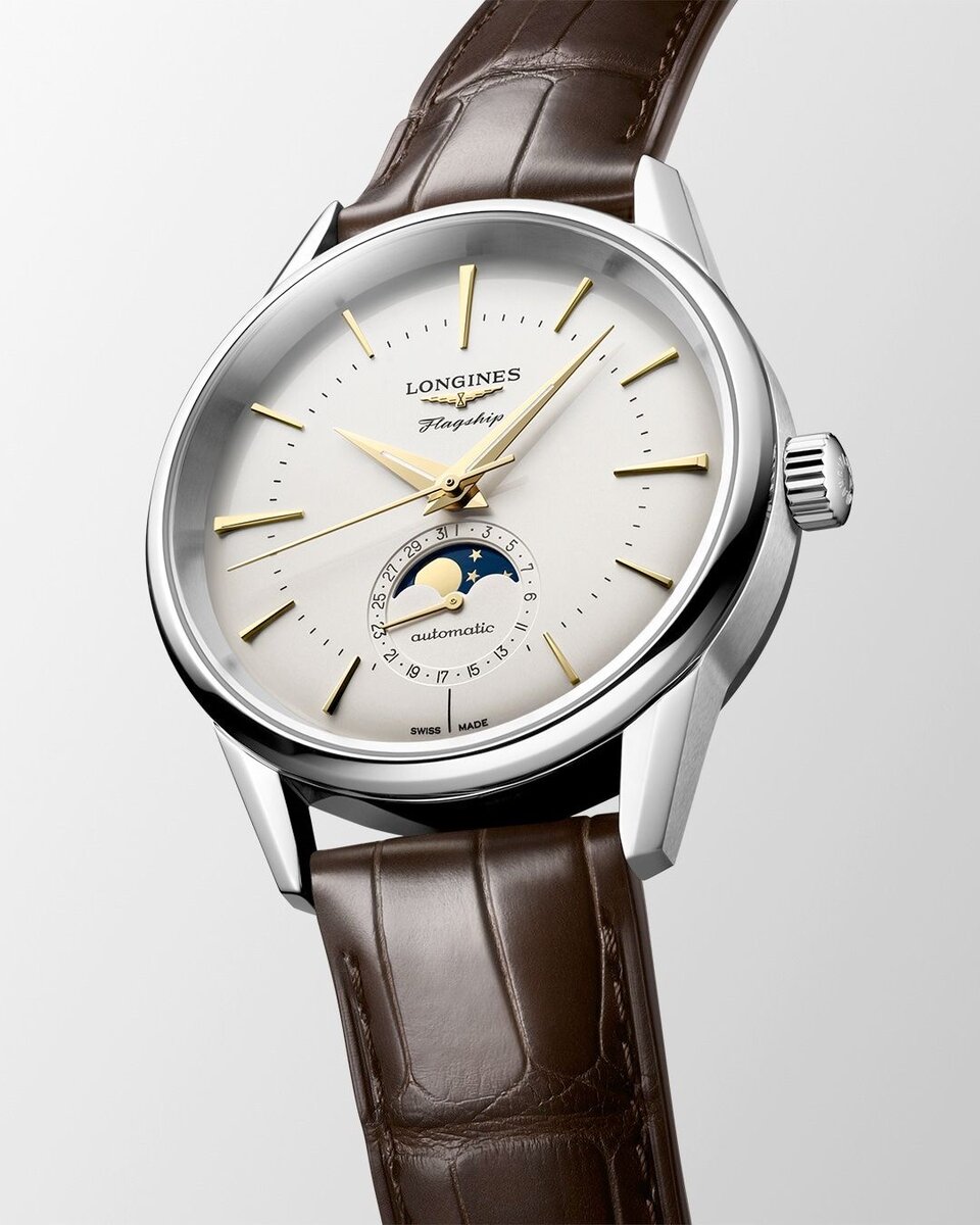 Montre longines cuir automatiq