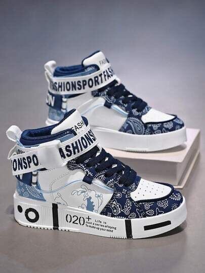 Baskets montantes mode