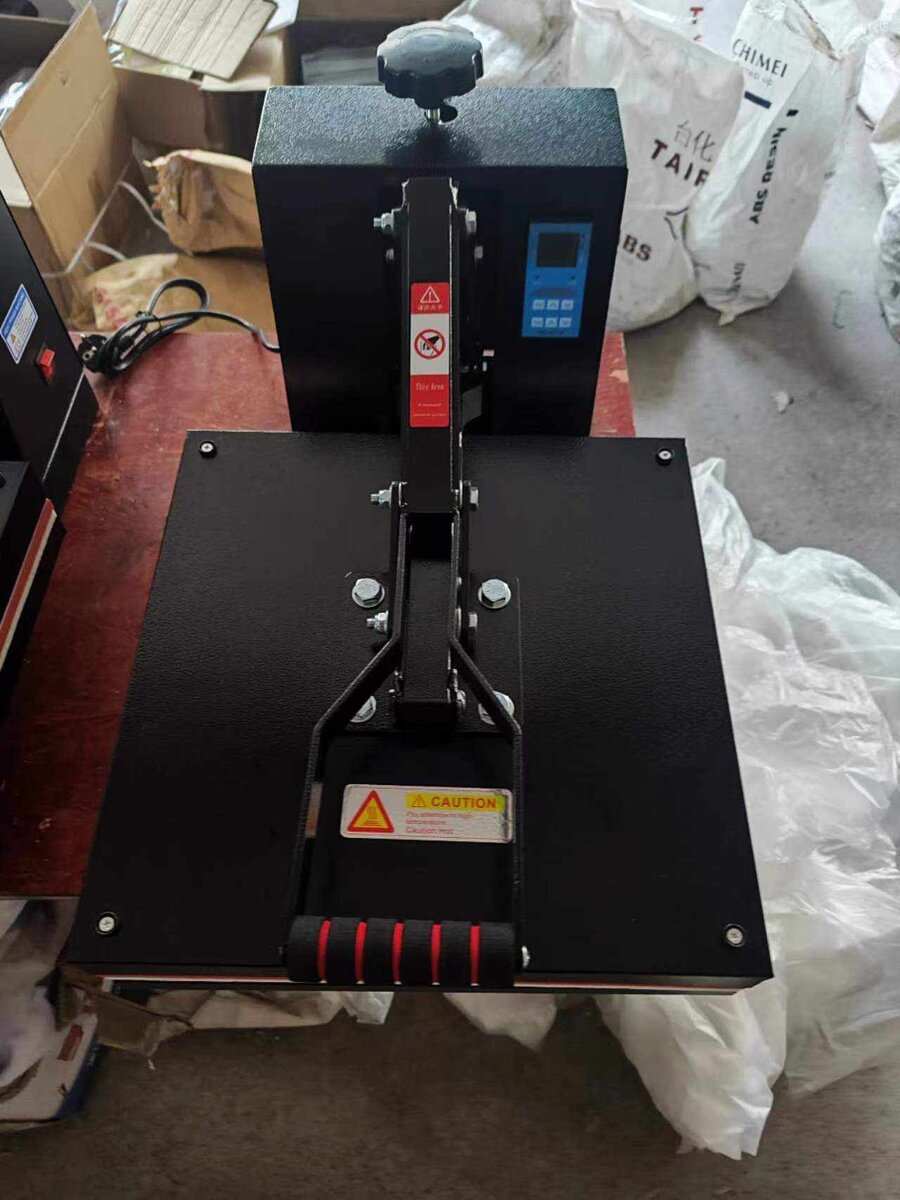 Presse à chaud transfert textile