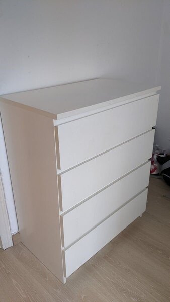 Commode blanche moderne