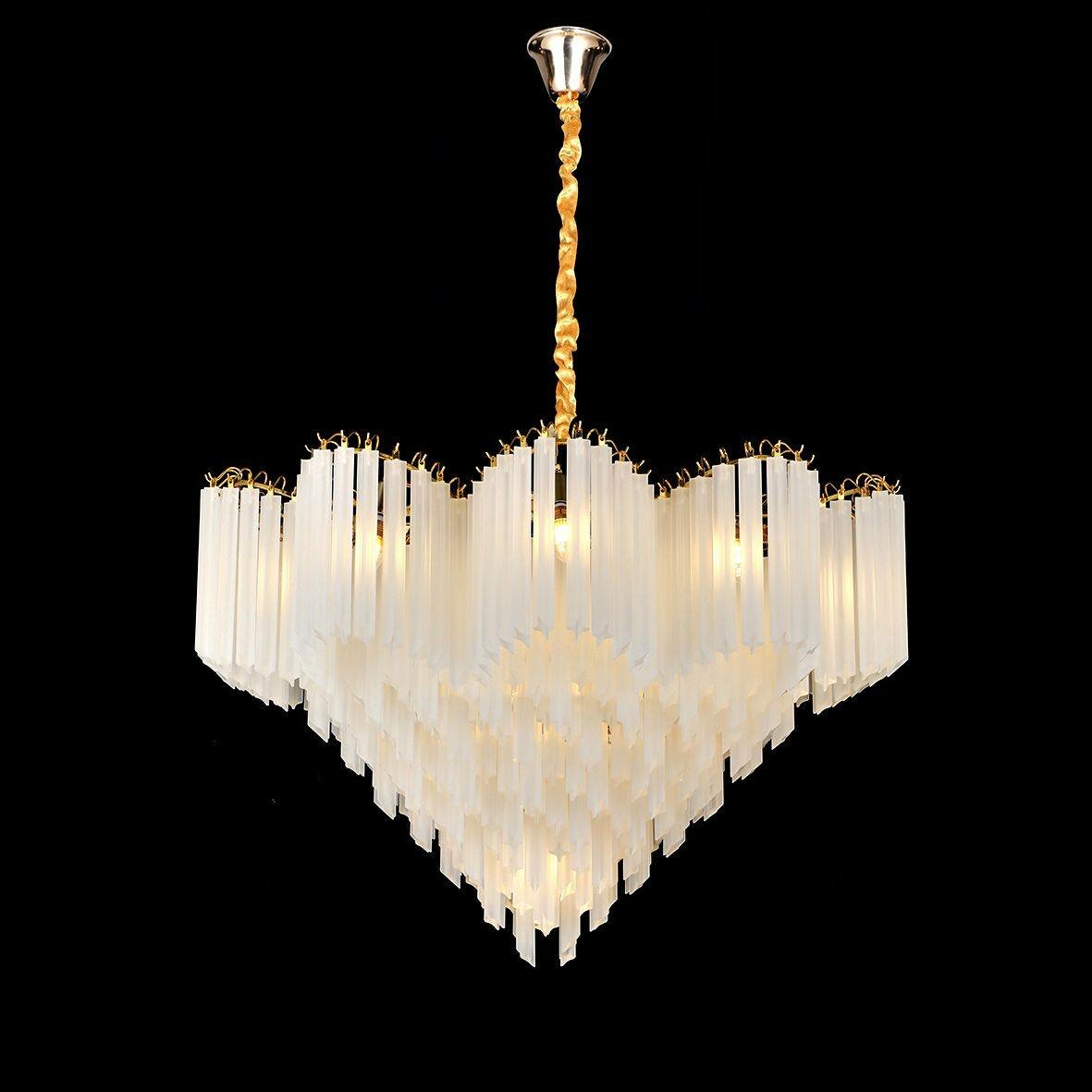 Lustre en cristal moderne élégant