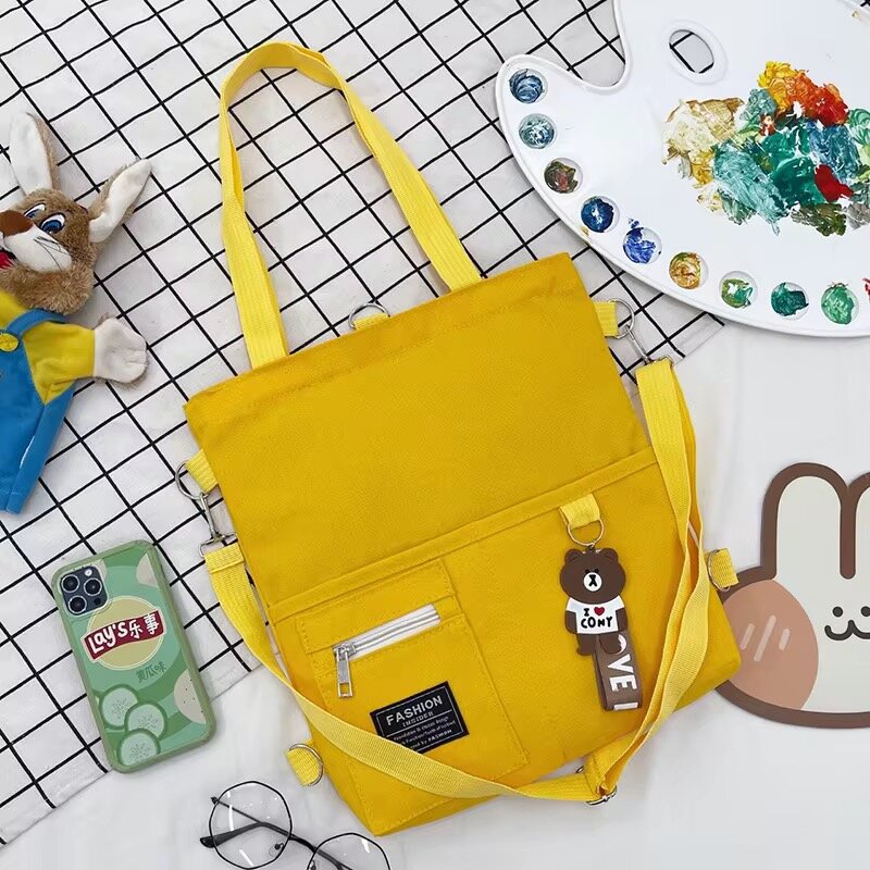 Sac à main jaune moderne