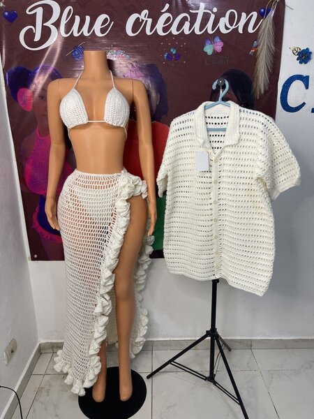Ensemble Crochet Unique et Coloré