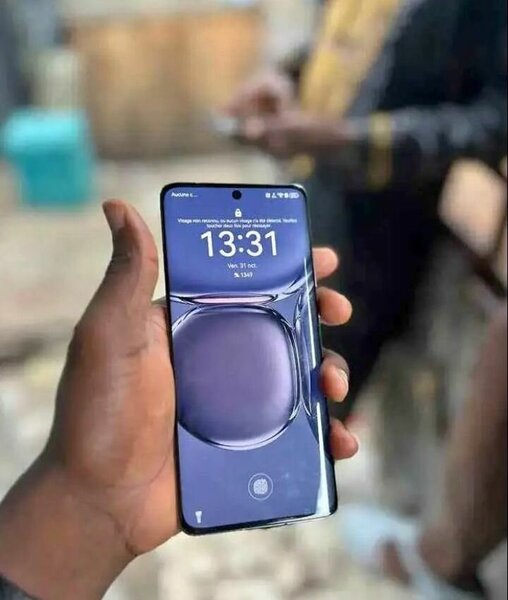 Smartphone moderne noir