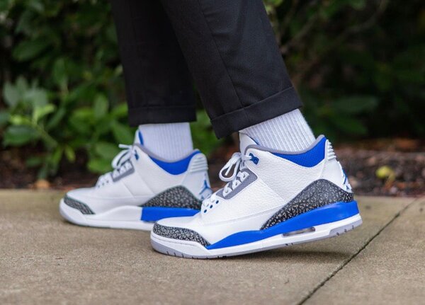 Baskets Blanc et Bleu Classiques