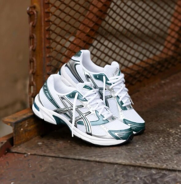 Baskets blanches Asics stylées