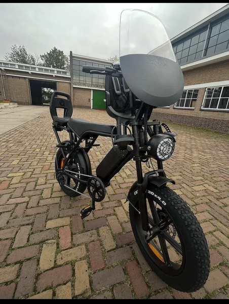 Vélo Électrique Pliable Noir