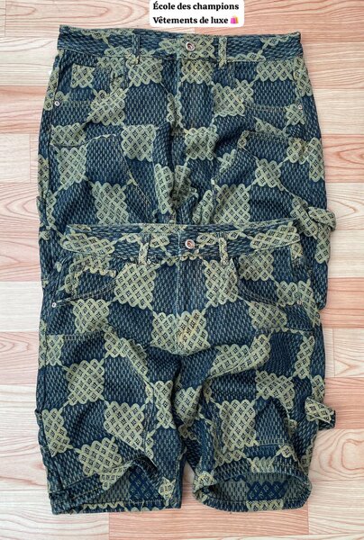 Shorts imprimés géométriques stylés