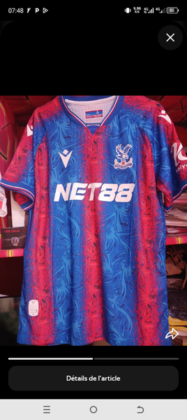 Maillot de Foot Crystal Palace