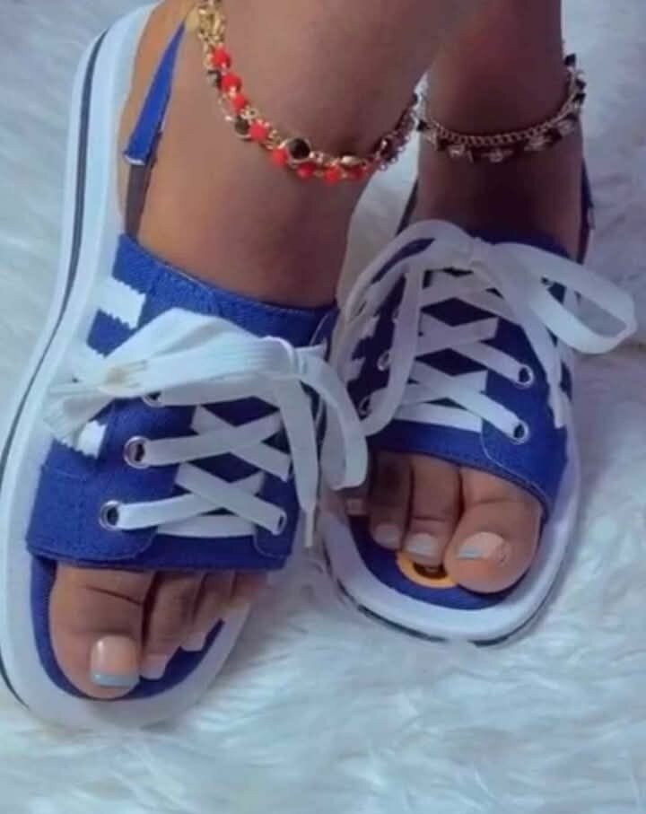 Sandales baskets pour femmes