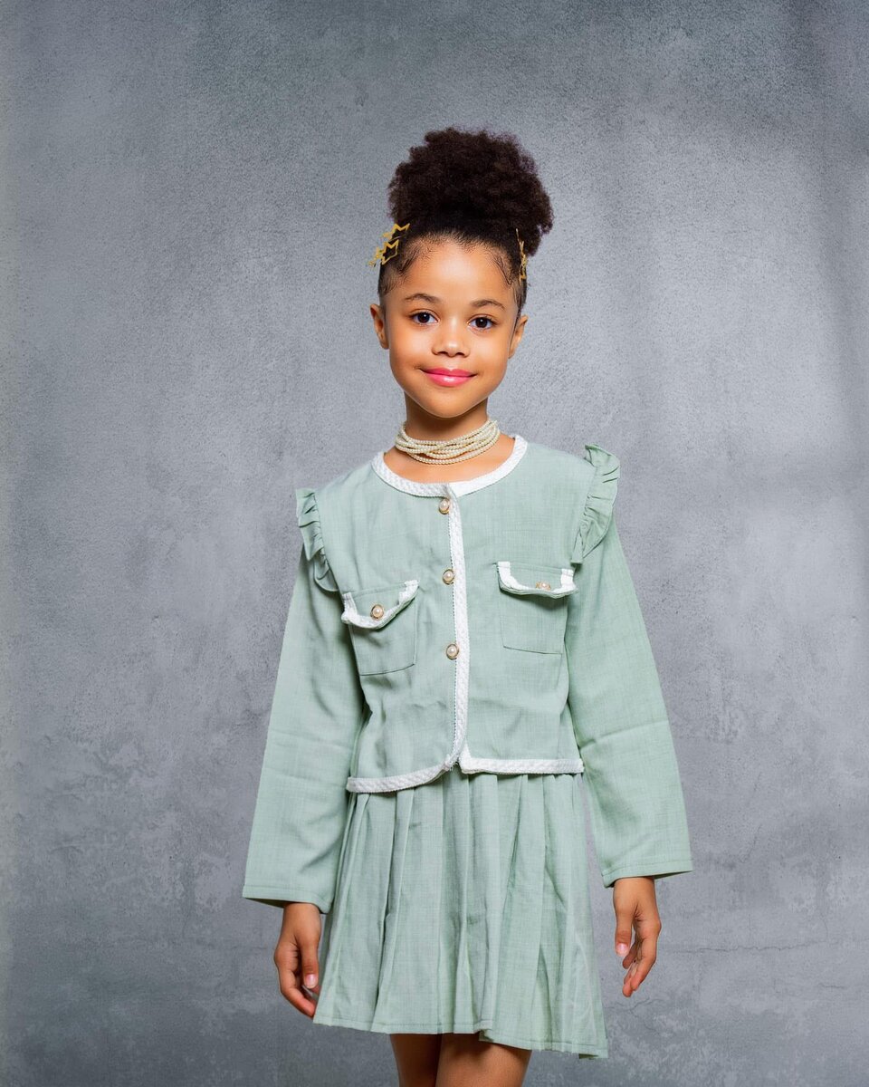 Ensemble jupe pour filles