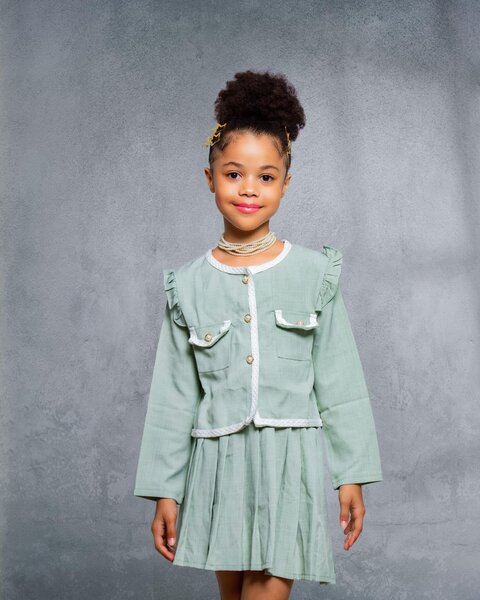 Ensemble jupe pour filles