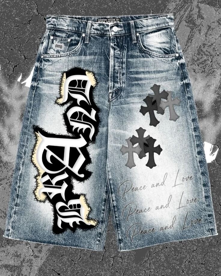 Shorts en jean style urbain