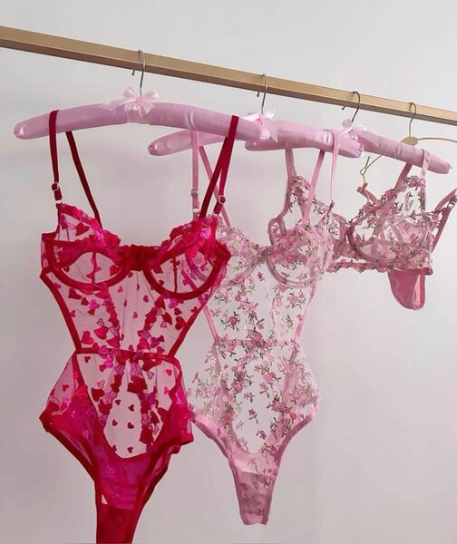 Body en Dentelle Florale