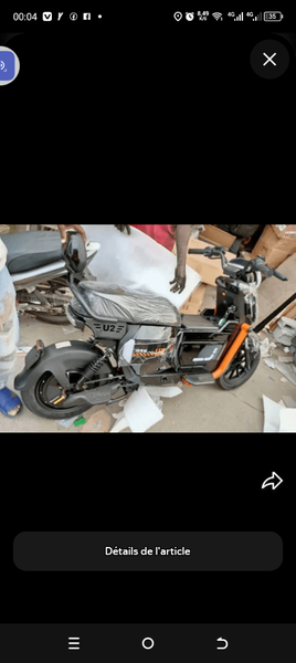 Scooter électrique moderne