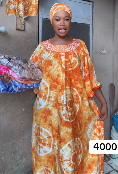 Tunique africaine colorée