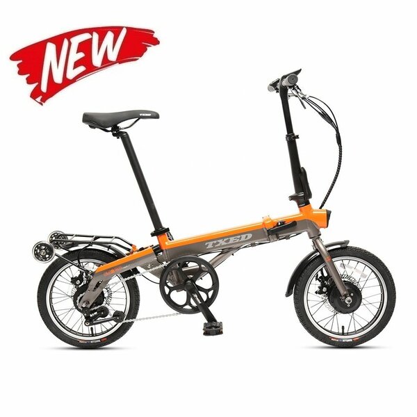 Vélo électrique pliant compact