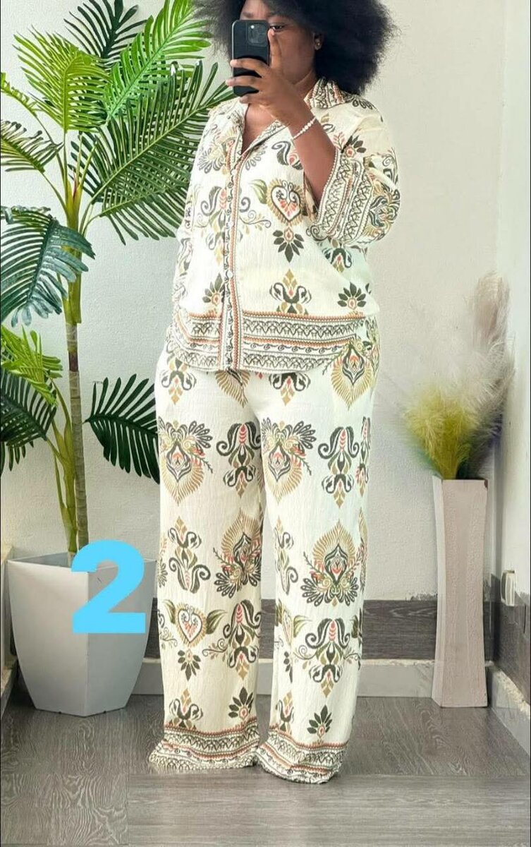 Ensemble Bohème Imprimé Ethnique