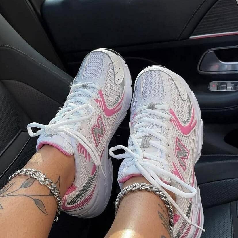 Baskets New Balance Rose