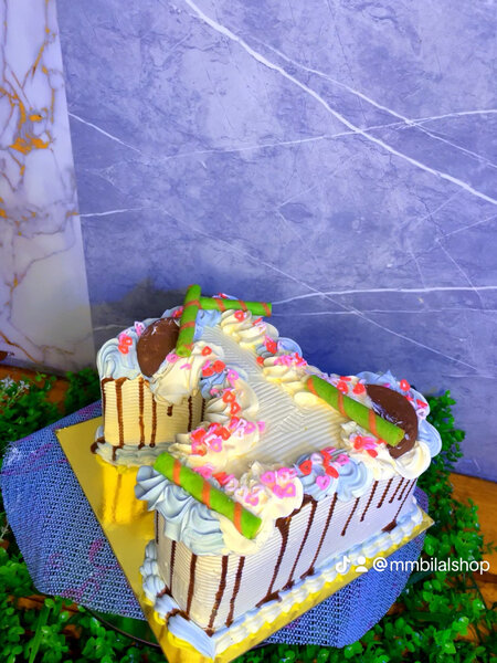 Gâteau de fête délicieux