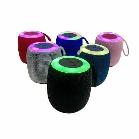 Enceinte Bluetooth LED portable