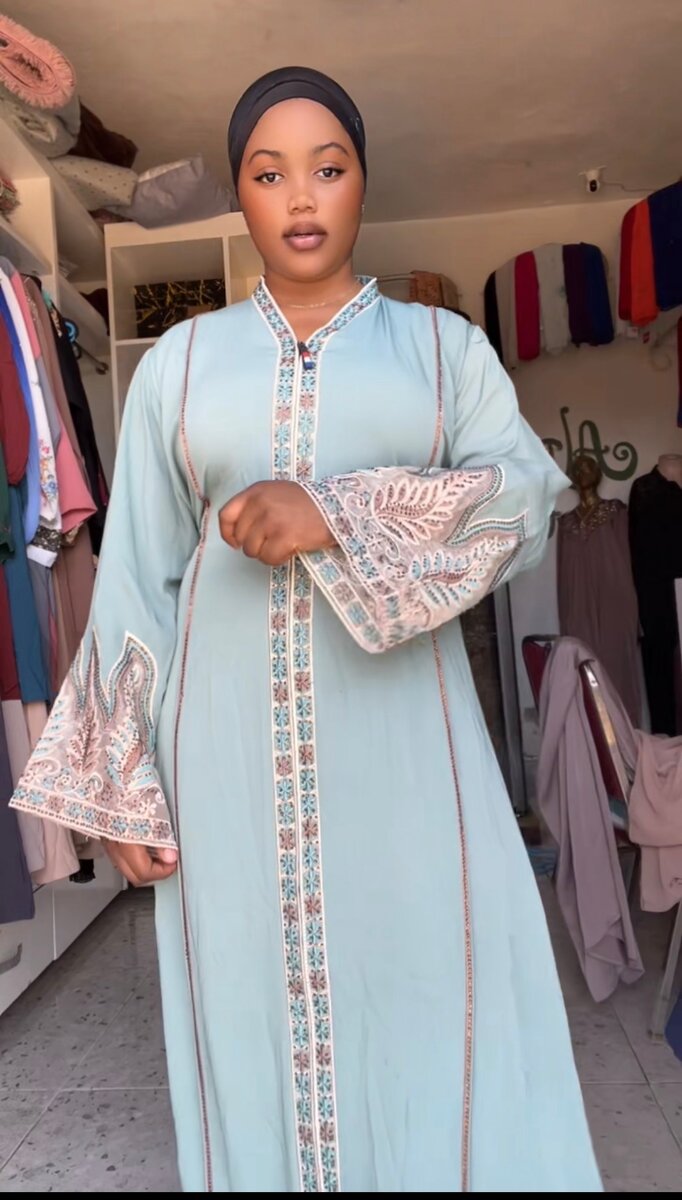 Robe Caftan Élégante Femme