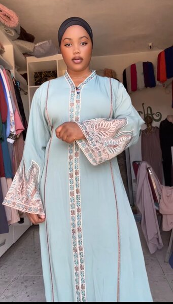 Robe Caftan Élégante Femme