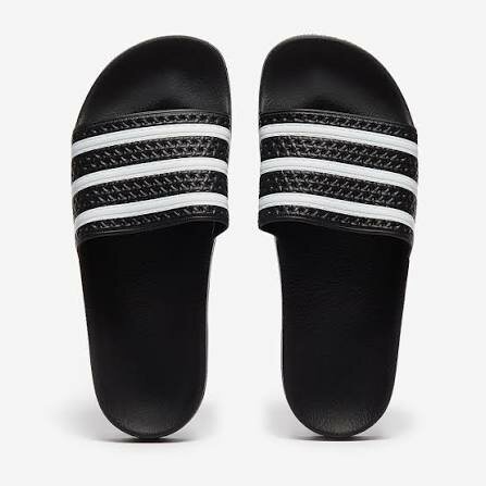 Claquettes confort rayées