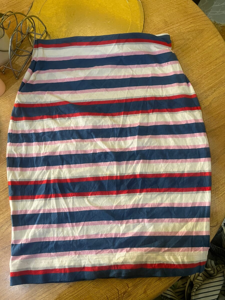 Jupe rayée élégante