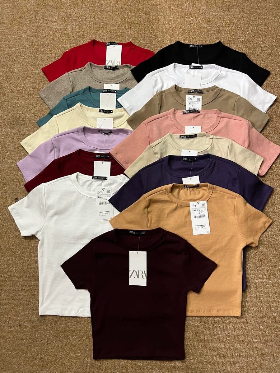 T-shirts basiques zara