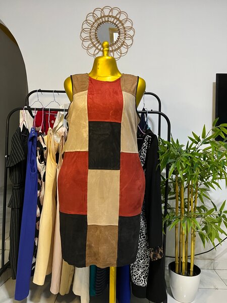 Robe Patchwork Élégante