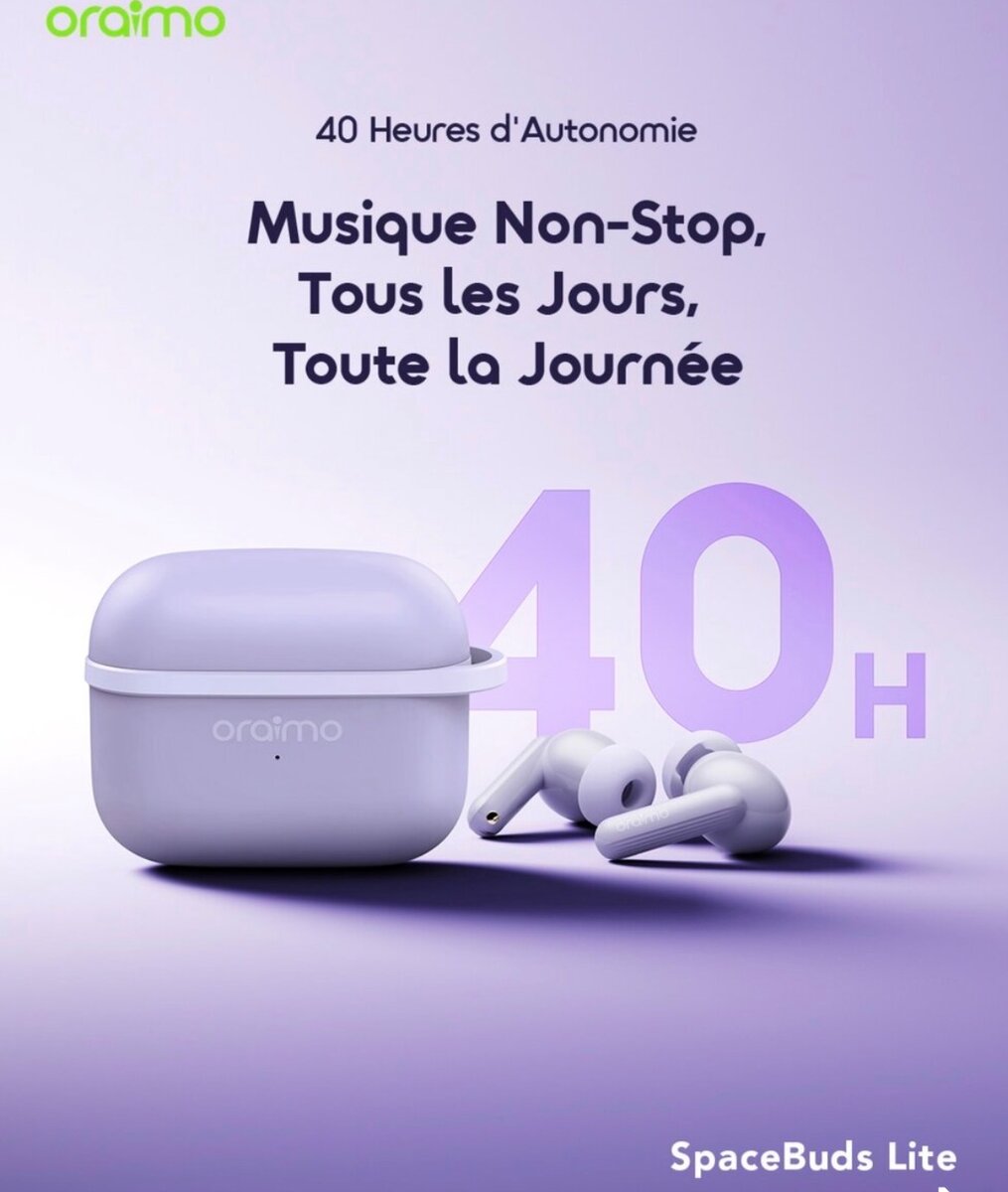 Écouteurs Oraimo SpaceBuds Lite