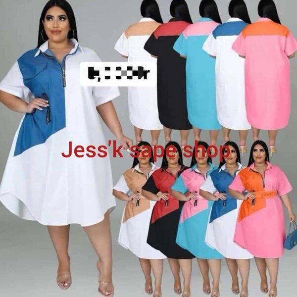 Robe chemisier femme