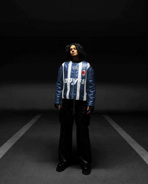 Veste de sport rayée unisexe