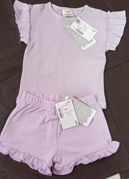 Girls' Ruffle Lounge Set