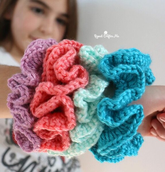 Chou chou tricoté 3n1