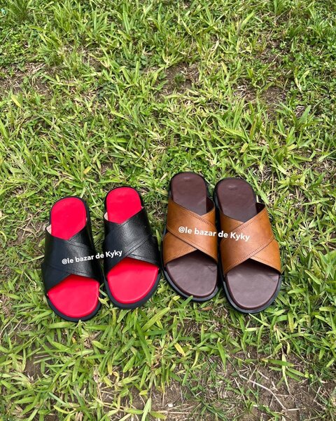 Sandales en cuir élégantes