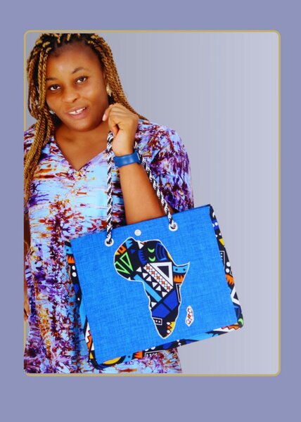 Sac à main ethnique africain